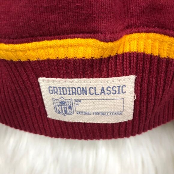 Vintage Redskins Varsity Style Jacket, Indian Logo, Reebok on Gridiron NFL Tag L - Picture 6 of 12